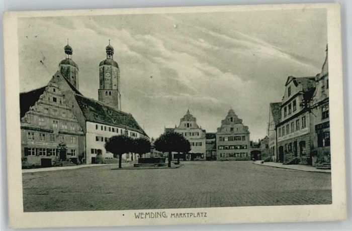 Wemding Marktplatz