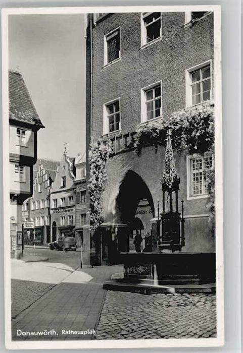 Donauwoerth Bayern Rathausplatz