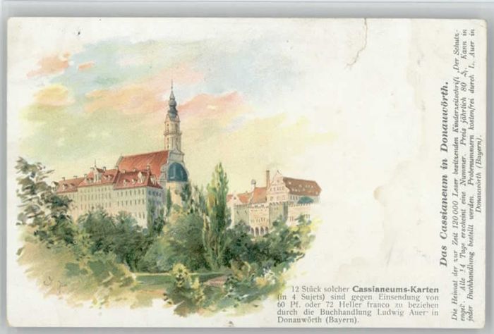 Donauwoerth ünstlerkarte *