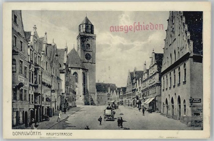 Donauwoerth Bayern auptstrasse