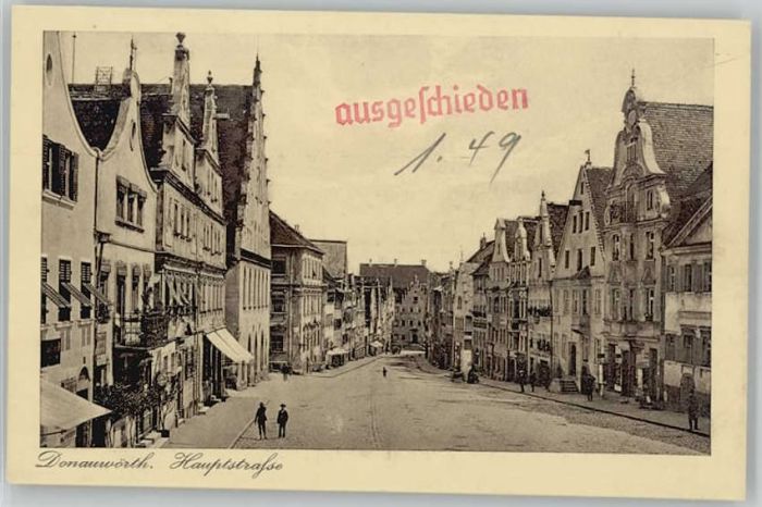 Donauwoerth Bayern auptstrasse