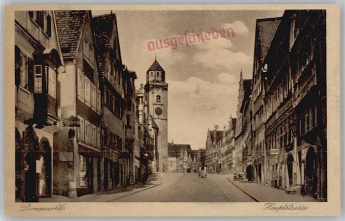 Donauwoerth Bayern auptstrasse