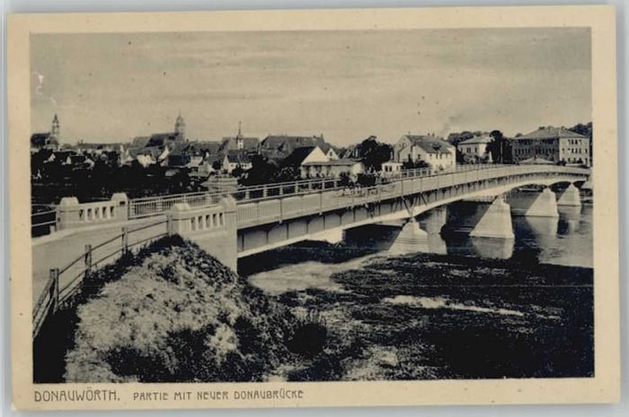 Donauwoerth Bayern onaubruecke *
