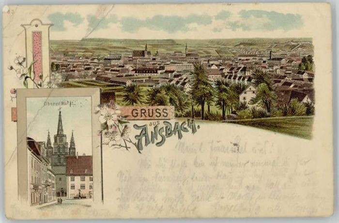 Ansbach Mittelfranken Ansbach Markt