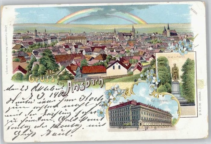 Ansbach Mittelfranken Ansbach Schloss