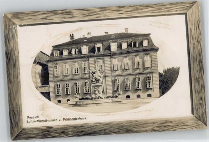 Ansbach Mittelfranken Ansbach Präsidentenhaus
