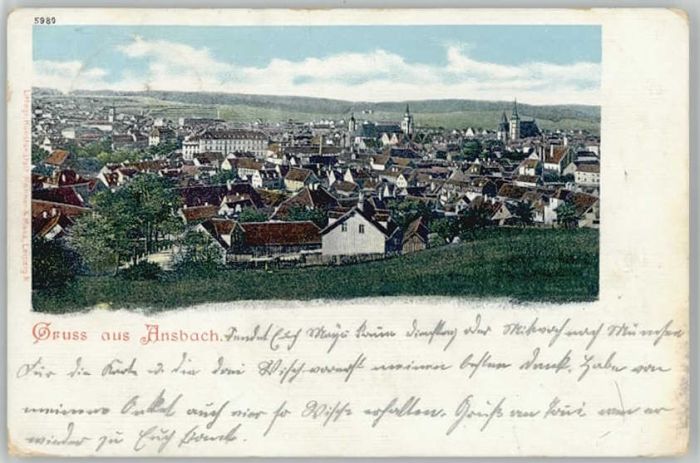 Ansbach Mittelfranken Ansbach