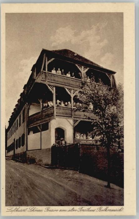 Schoenau Gemuenden nsion zum alten Forsthaus *