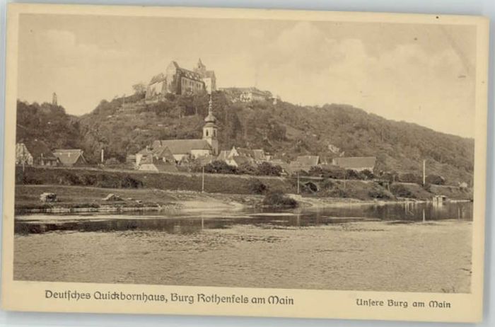 Rothenfels Unterfranken Burg