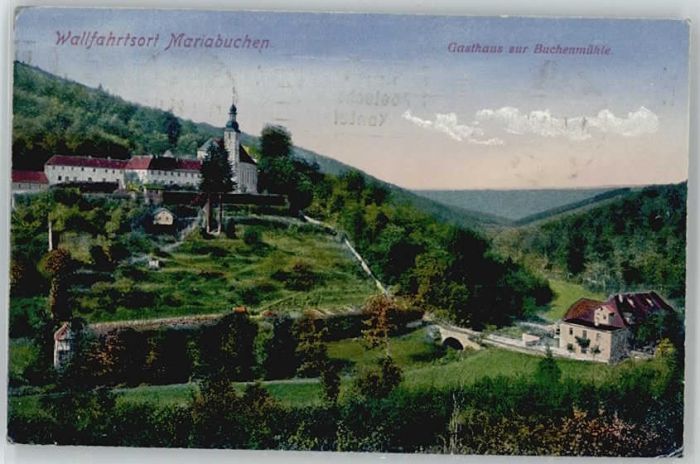 Lohr Main Mariabuchen Gasthaus zur Buchenmühle