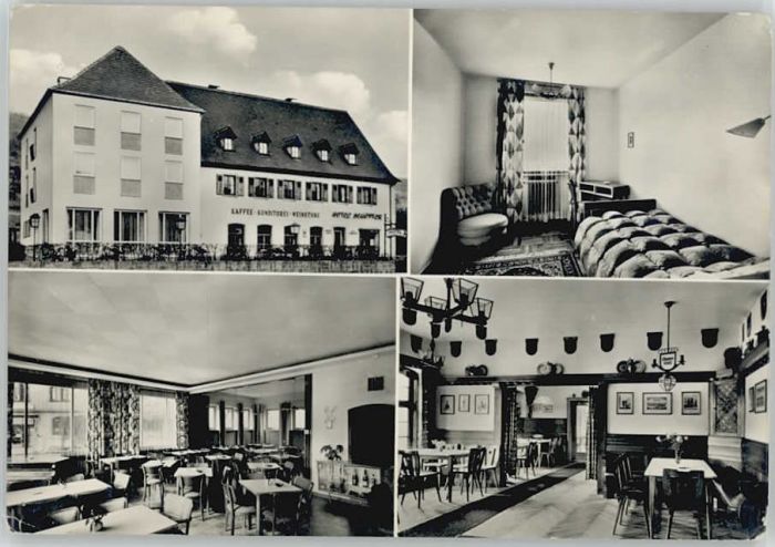Gemuenden Main otel Cafe Konditorei Schäffer *