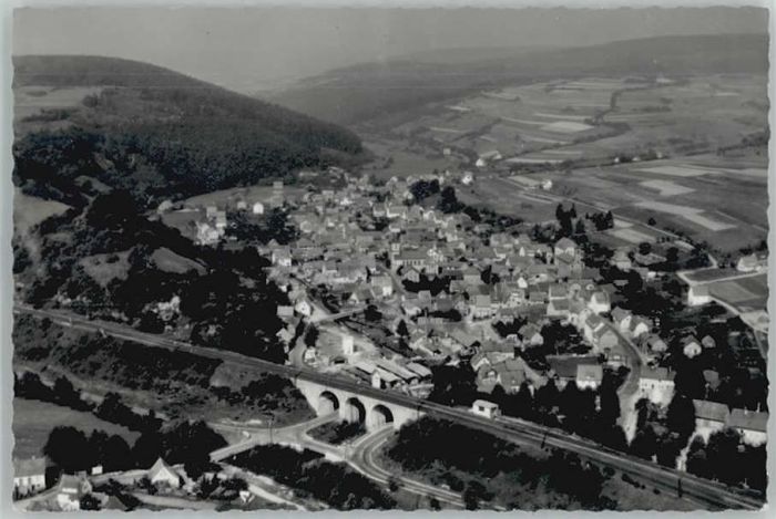 Partenstein Spessart Fliegeraufnahme