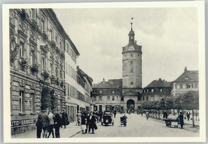 Ansbach Mittelfranken Ansbach Maximilianstrasse Herrieder Tor