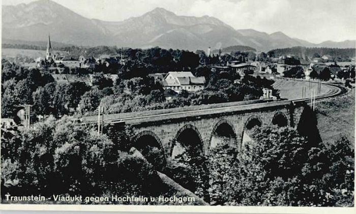 Traunstein Oberbayern Traunstein Viadukt
