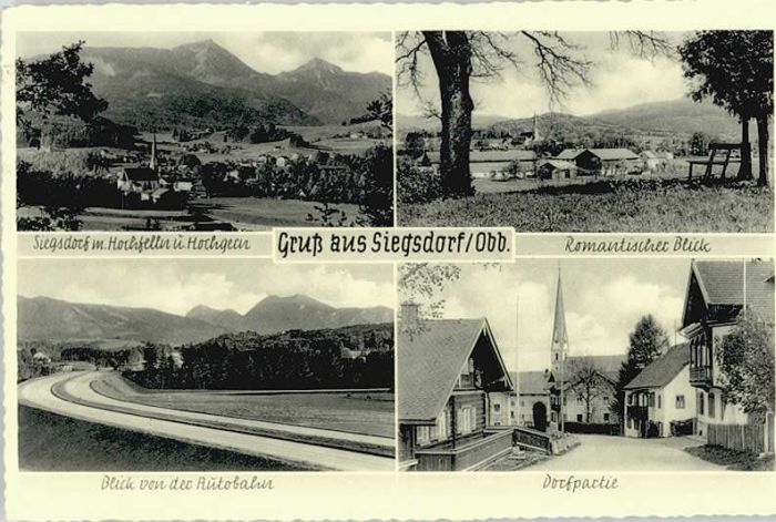 Siegsdorf Oberbayern Autobahn