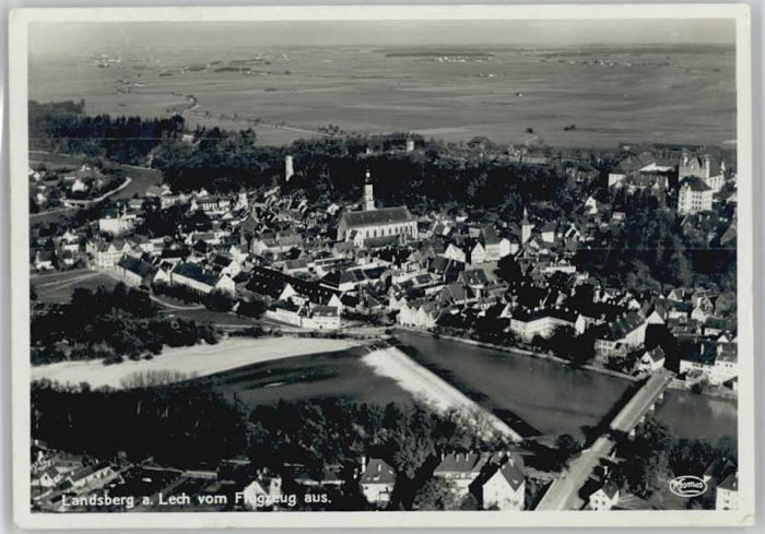 Landsberg Lech Fliegeraufnahme