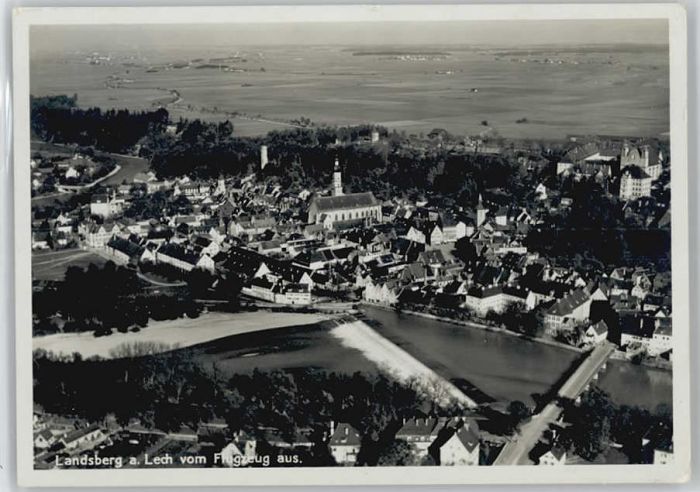 Landsberg Lech Fliegeraufnahme