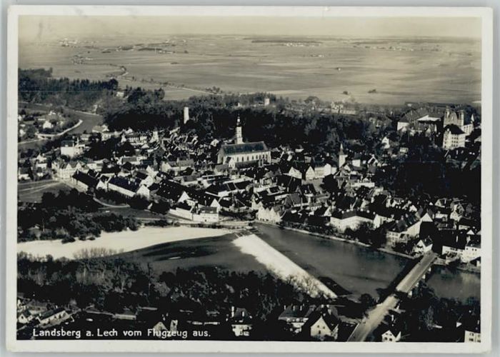 Landsberg Lech Fliegeraufnahme