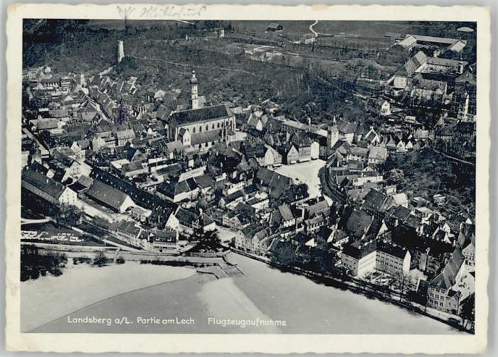 Landsberg Lech Fliegeraufnahme