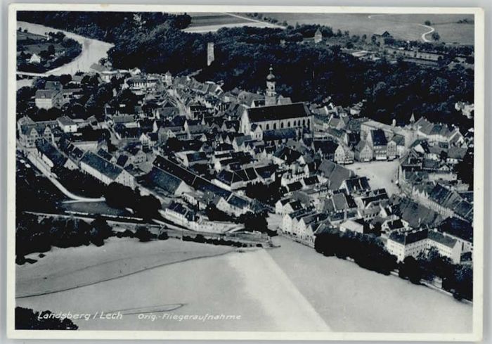 Landsberg Lech Fliegeraufnahme