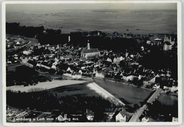 Landsberg Lech Fliegeraufnahme