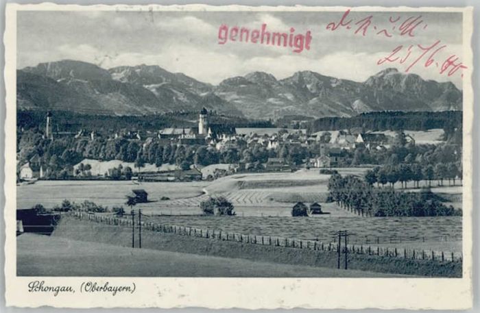 Schongau Zensur durch RLM