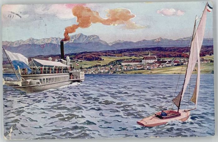 Diessen Ammersee Künstlerkarte