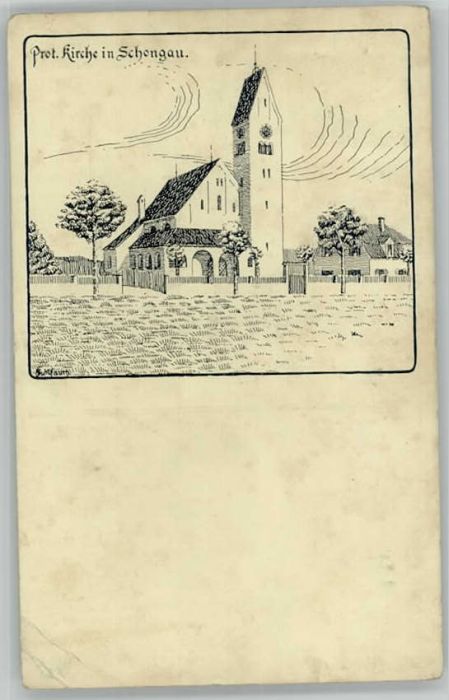 Schongau Künstlerkarte