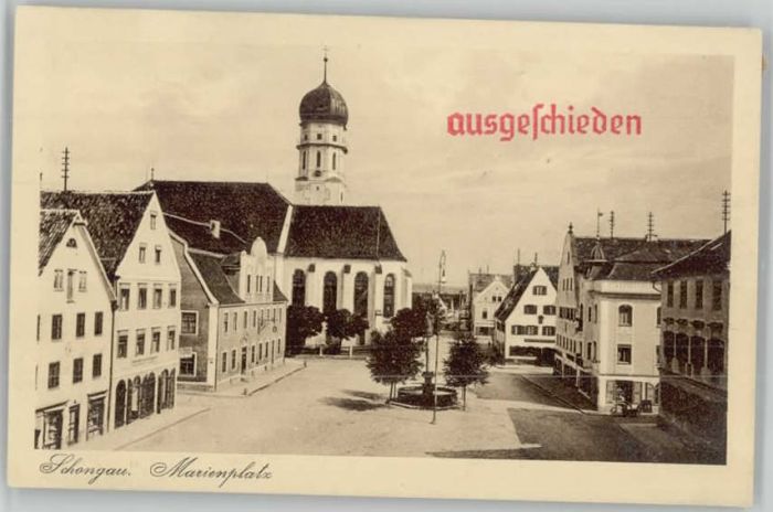 Schongau Marienplatz