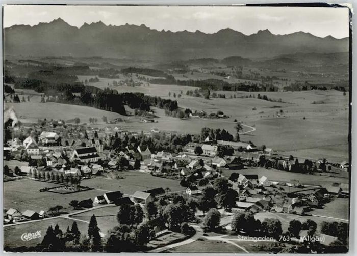 Steingaden Oberbayern Steingaden Fliegeraufnahme