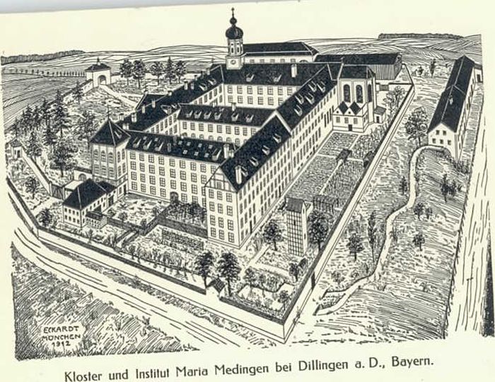Dillingen Donau Kloster Institut Maria Medingen Künstle
