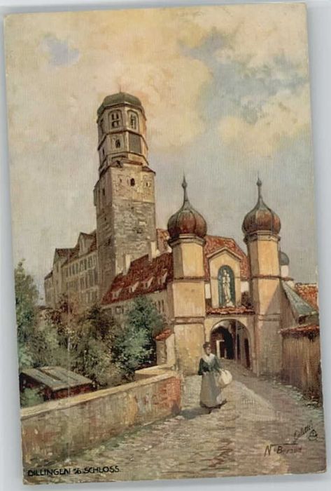 Dillingen Donau Schloss KünstlerN. Beraud