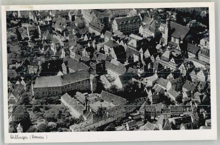 Dillingen Donau Fliegeraufnahme