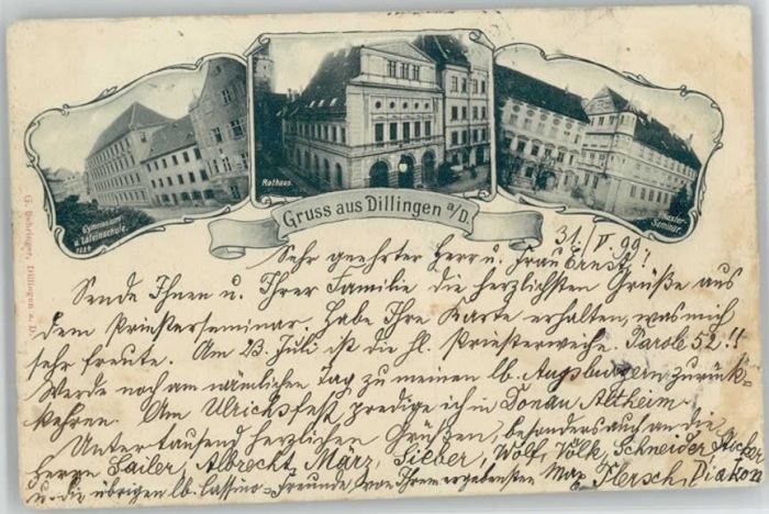 Dillingen Donau Schule Rathaus Seminar