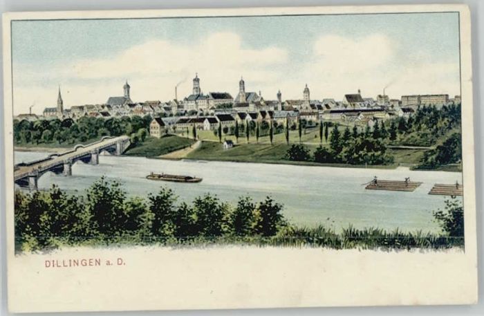 Dillingen Donau Künstlerkarte