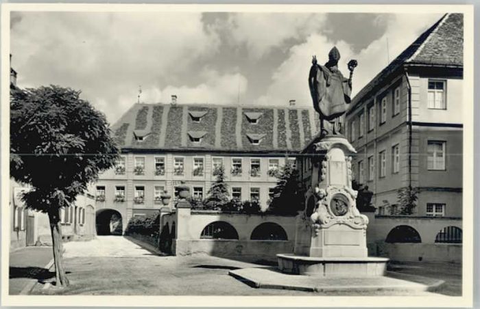 Dillingen Donau Knabenseminar Bischofsdenkmal