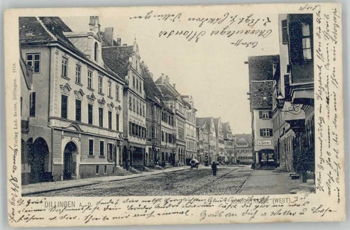 Dillingen Donau Königstrasse