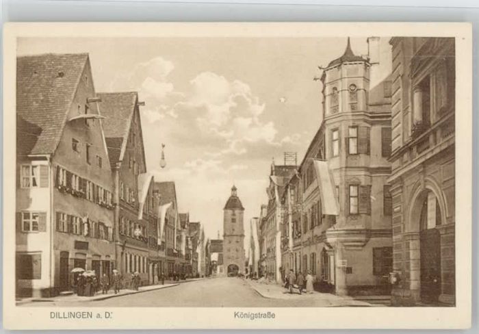 Dillingen Donau Königstrasse