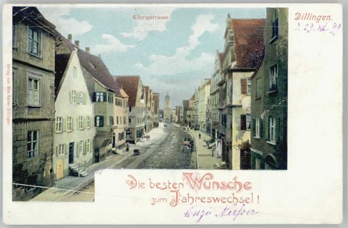 Dillingen Donau Königstrasse