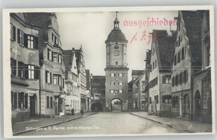 Dillingen Donau Mittleres Tor