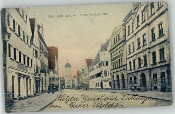Dillingen Donau Königstrasse