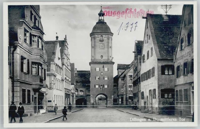 Dillingen Donau Mittleres Tor