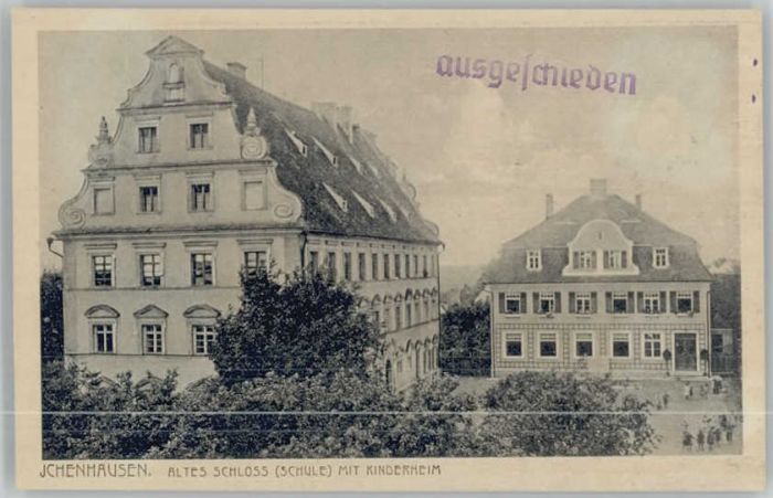 Ichenhausen Schloss Kinderheim