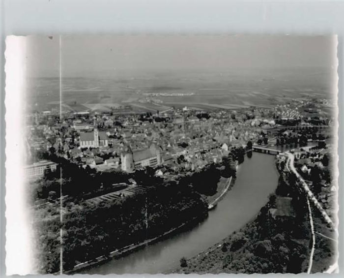 Lauingen Donau Lauingen Fliegeraufnahme