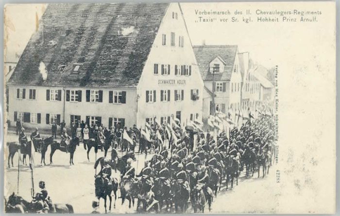 Dillingen Donau Marsch Regiment Prinz Arnulf Gaststätte