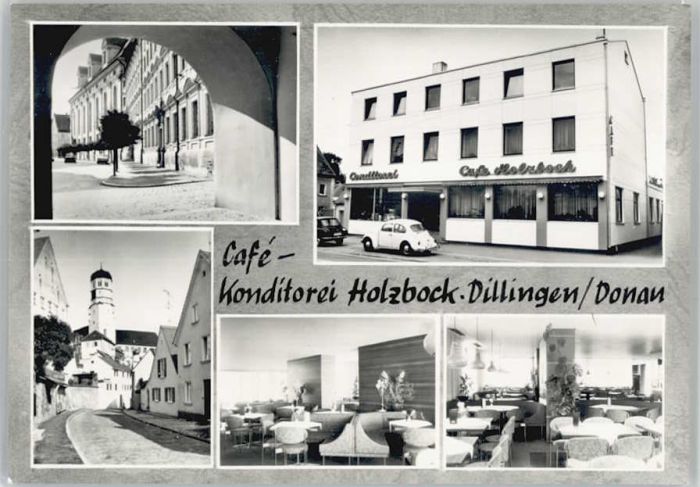 Dillingen Donau Cafe Konditorei Holzbock