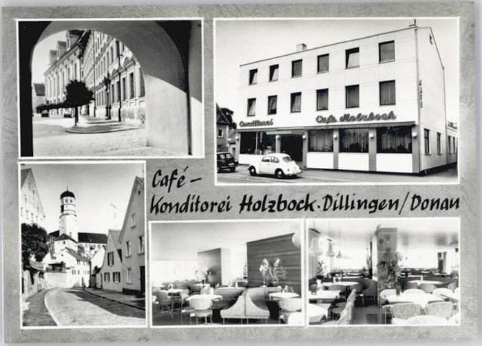 Dillingen Donau Cafe Konditorei Holzbock