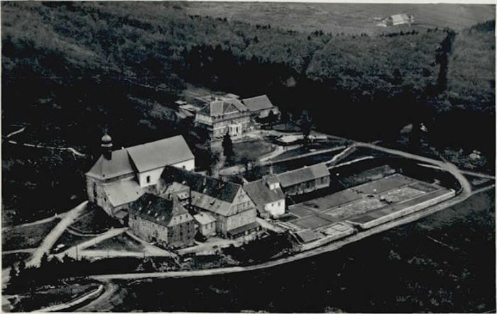 Bischofsheim Rhoen Bischofsheim Kreuzberg Fliegeraufnahme