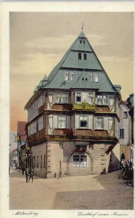 Miltenberg Main Miltenberg Gasthof Zum Riesen