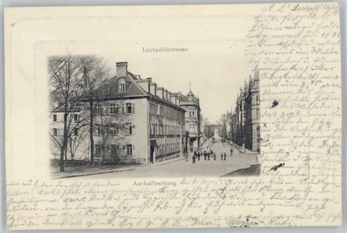 Aschaffenburg Main Aschaffenburg Luitpoldstrasse